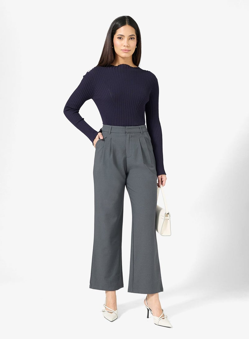 ELLA Straight Fit Trouser - Image 1